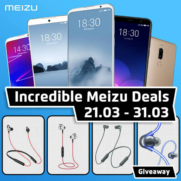 Bargain offers and games from Meizu and AliExpress