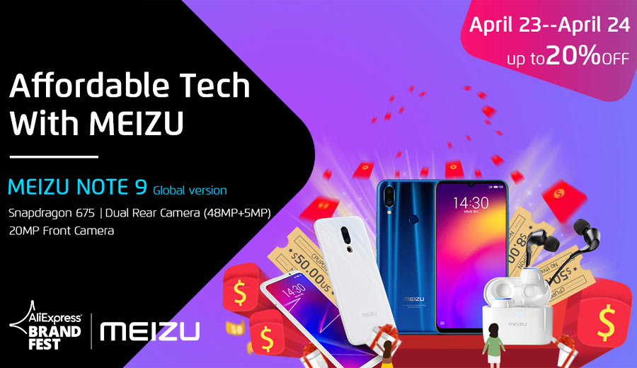 More bargains from Meizu and AliExpress and new photos of Meizu 16s