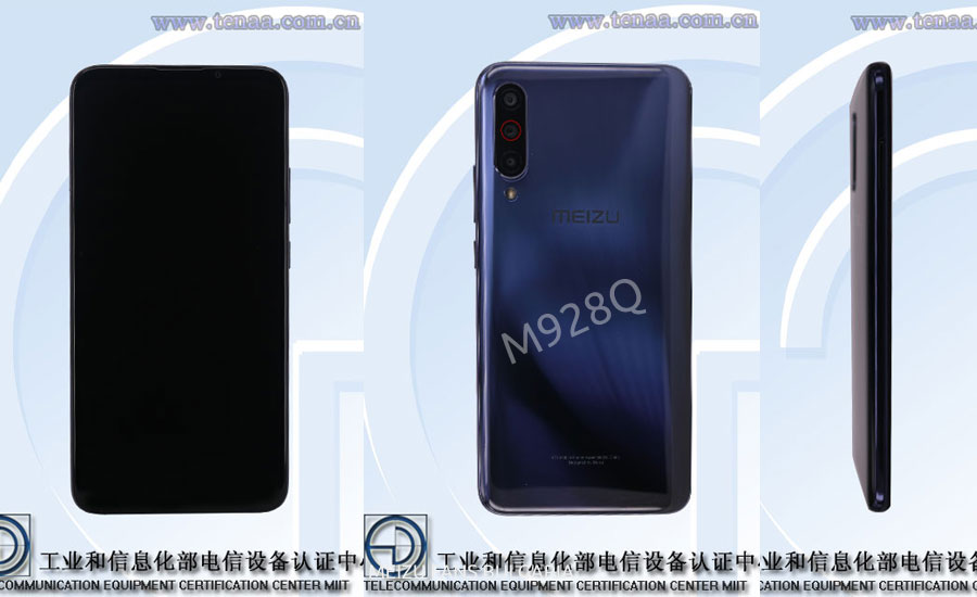 Upcoming Meizu smartphone, model M928Q