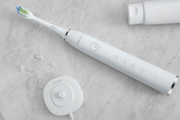Meizu sonic electric toothbrush with anti-splash technology