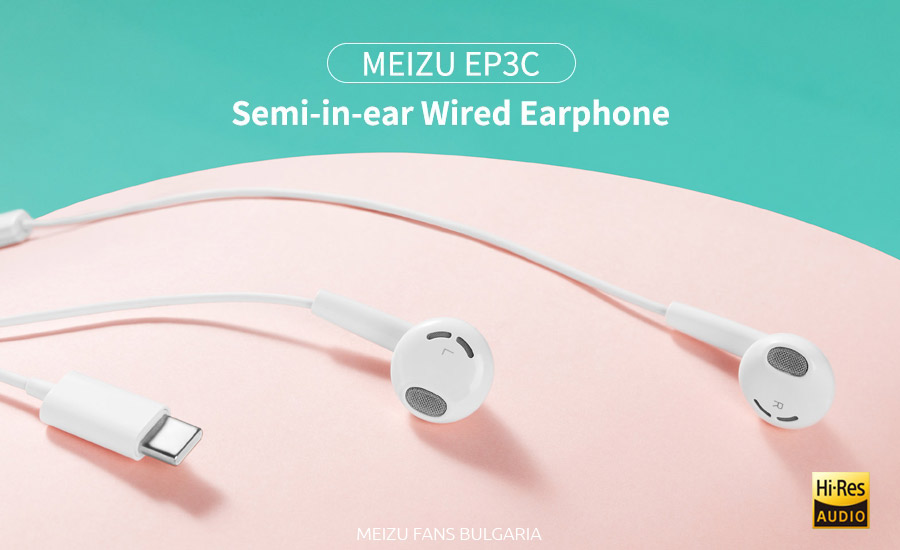 Hi-Res earphones Meizu EP3C
