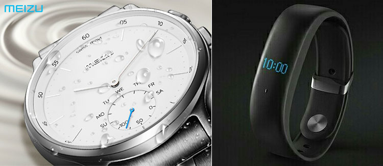 Meizu MIX Smart Watch and Meizu H1 SmartBand