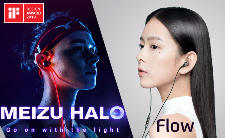 Meizu HALO Laser Bluetooth Headset и Meizu Flow 3-Driver Hybrid Earphones спечелиха iF DESIGN AWARD 2019