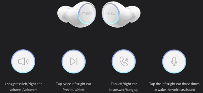 Bluetooth слушалки Meizu POP 2