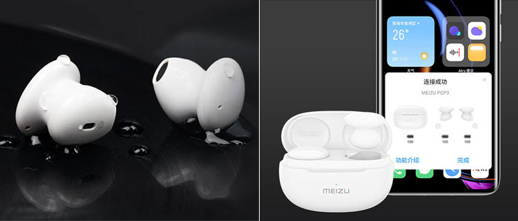 Meizu POP3 TWS earphones Flyme