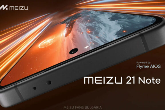 Meizu 21 Note, оборудван с обновения потребителски интерфейс Flyme AIOS